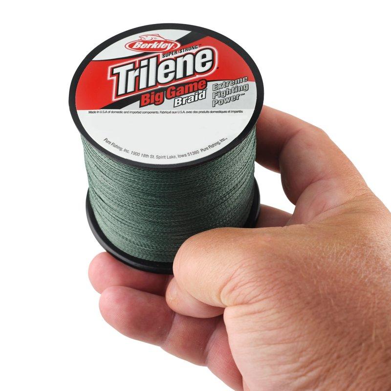 Berkley Trilene® Big Game™ Braid Fishing Line Lo-Vis Green 65 Lb Test Strength 330 Yd