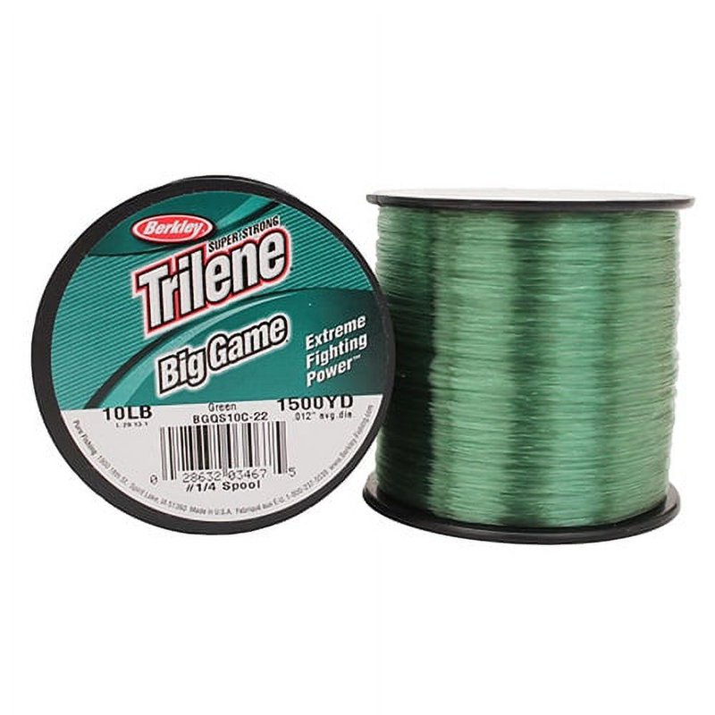 Berkley Trilene® Big Game™ Monofilament Fishing Line Green 15 Lb Test Strength 900 Yd