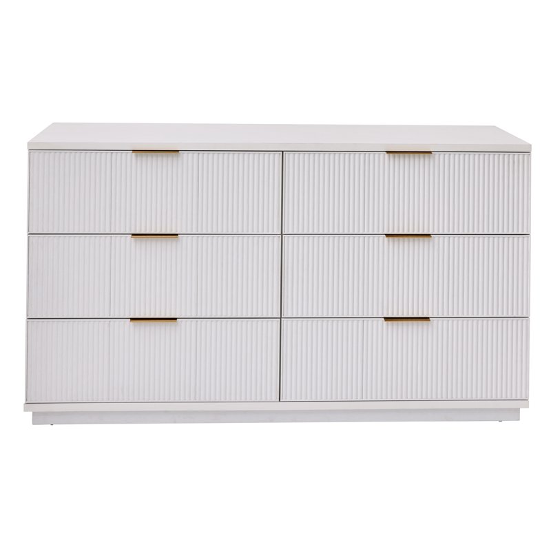 Better Homes And Gardens Lillian 6 Drawer Dresser White