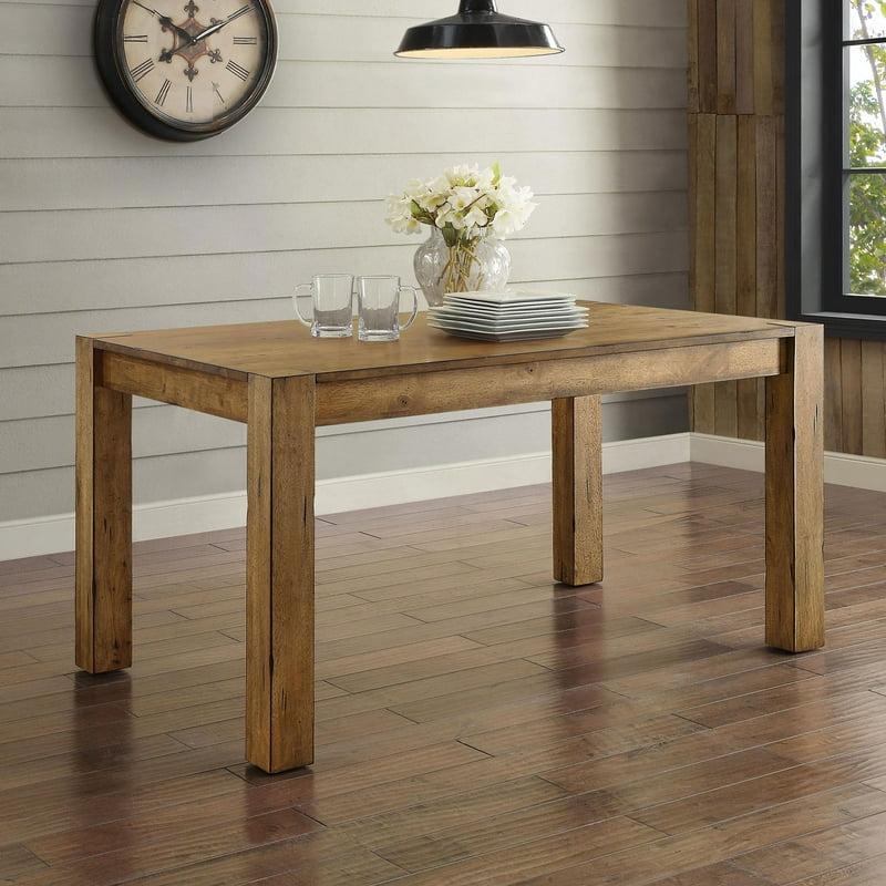 Better Homes & Gardens Bryant Dining Table Rustic Brown