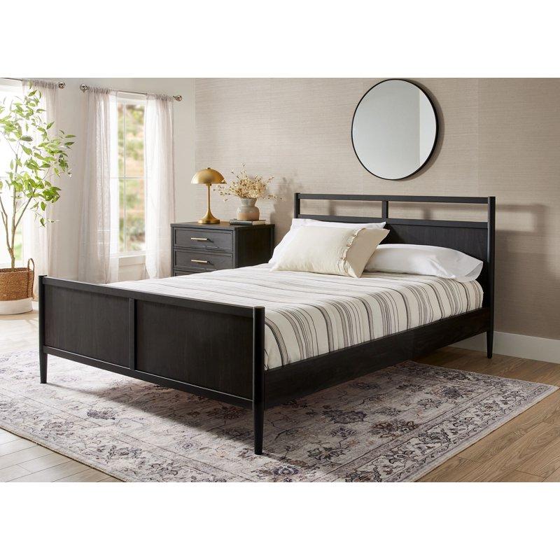 Better Homes & Gardens Oaklee Queen Bed Charcoal Finish