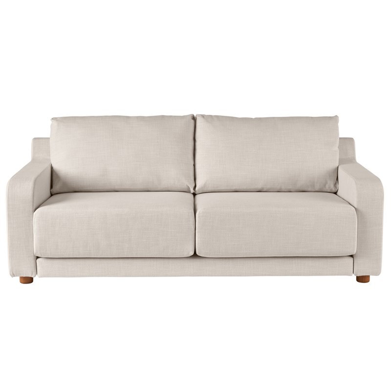 Better Homes & Gardens Owen 85.04" Slope Arm Sofa Effie Linen
