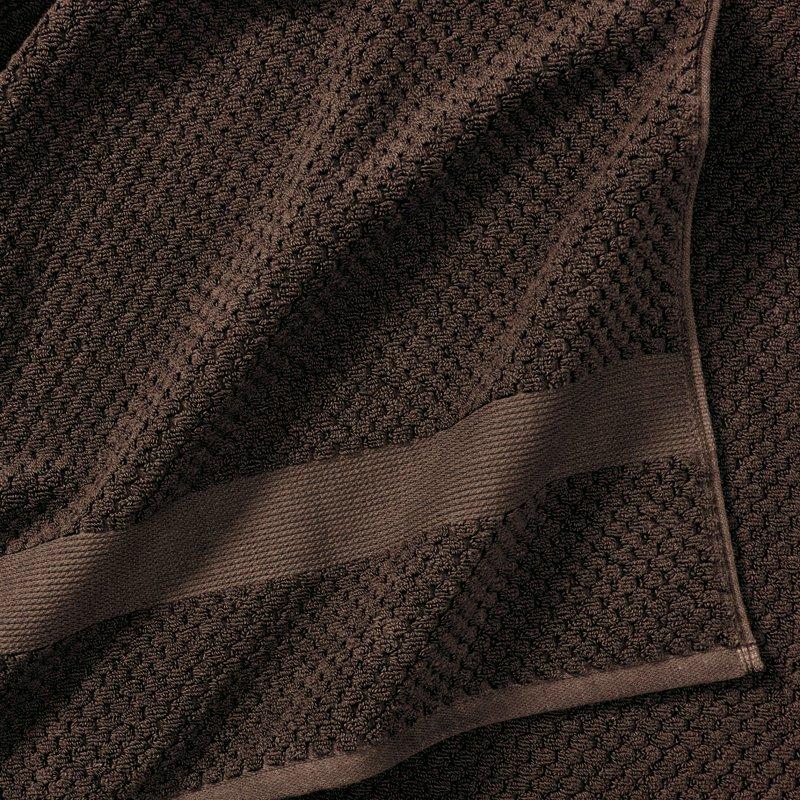 Better Homes & Gardens Signature Soft Popcorn Texture 6 Piece Towel Set Brown Basket