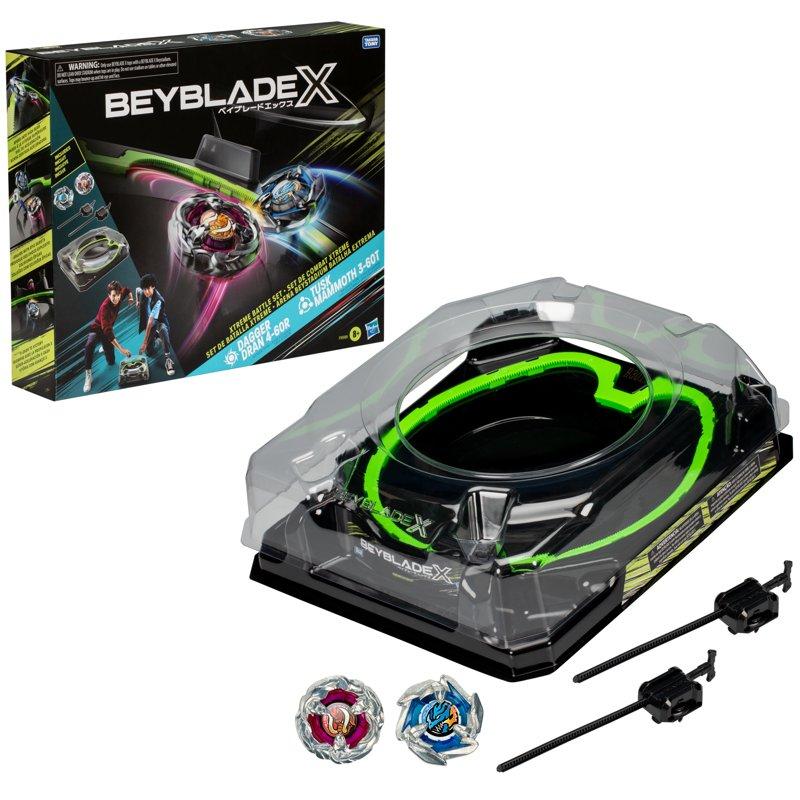 Beyblade X Xtreme Battle Set With Beystadium 2 Right-Spinning Battling Tops And 2 Launchers