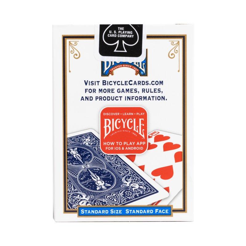 Bicycle Playing Cards Standard Index 1 Deck (Red Or Blue - Color May Vary)