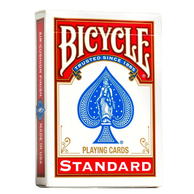 Bicycle Playing Cards Standard Index 1 Deck (Red or Blue - Color May Vary)