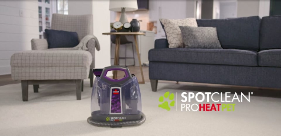 BISSELL Little Green ProHeat Advanced Pet Carpet & Spot Cleaner Car And Auto Detailer Portable For Carpet And Upholstery 2513W