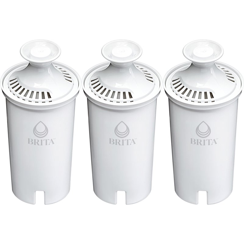 Brita Standard Water Filter Replacement Filters For Pitchers And Dispensers BPA Free 3 Count