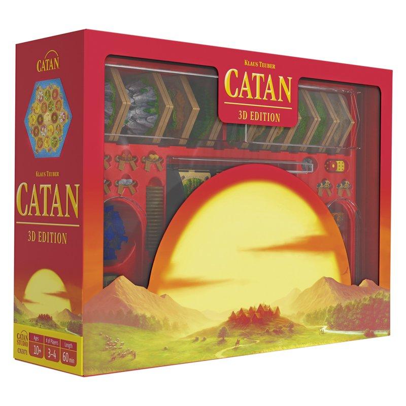 Catan 3D Edition Strategy Board Game for ages 12 and up from Asmodee