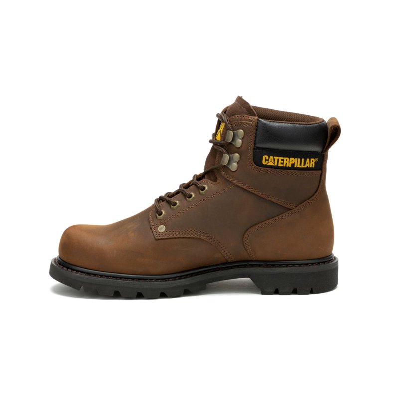 Caterpillar Second Shift Waterproof Work Boot Men
