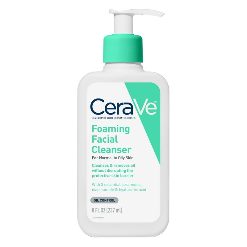 CeraVe Foaming Facial Cleanser for Normal to Oily Skin 8 fl oz