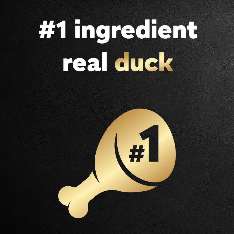 Cesar Classic Loaf In Sauce Duck Recipe Wet Dog Food Adult 3.5 Oz Easy Peel Tray