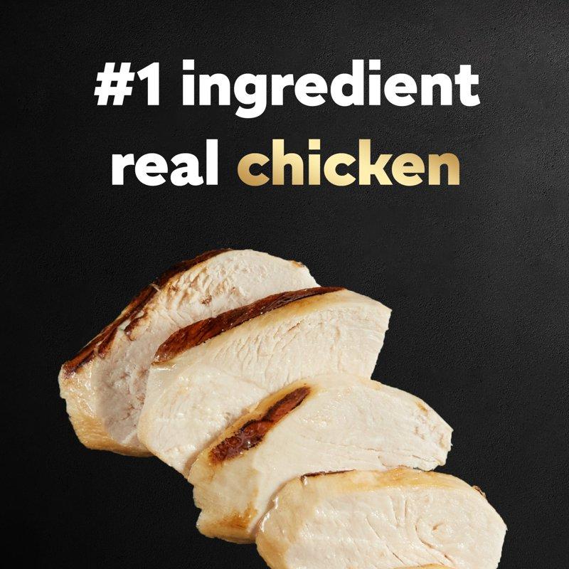 Cesar Fillets In Gravy Rotisserie Chicken Wet Dog Food 3.5 Oz Tray