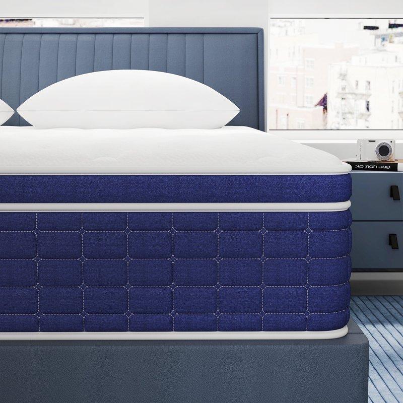 CICIMLU 12 inch Full Size Mattress Hybrid Mattresses Medium Firm in a Box