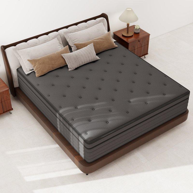 CICIMLU Mattress 12 Inch Full Size Gel Memory Foam Hybrid Mattress In A Box Cozy Sleep