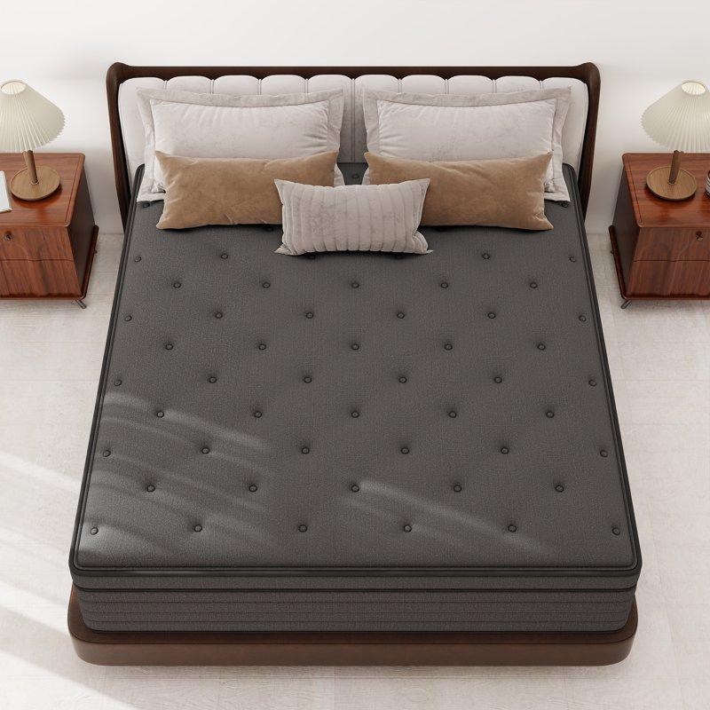 CICIMLU Mattress 12 Inch Full Size Gel Memory Foam Hybrid Mattress In A Box Cozy Sleep