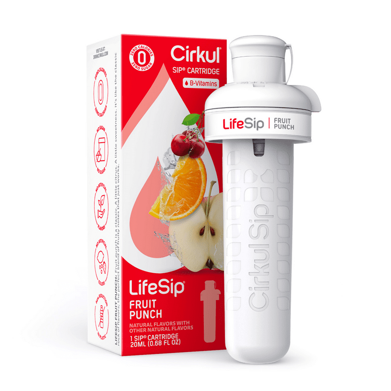 Cirkul LifeSip Fruit Punch Flavor Cartridge Drink Mix 1-Pack