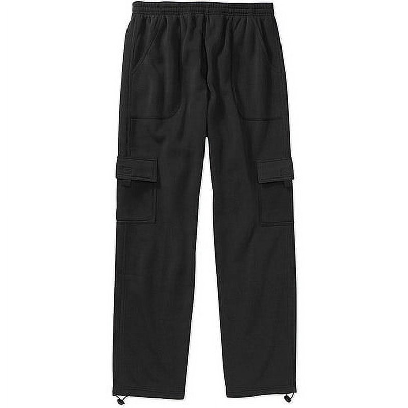 Climate Concepts Men's And Big Men's Fleece Cargo Pocket Sweatpants Sizes S-5XL