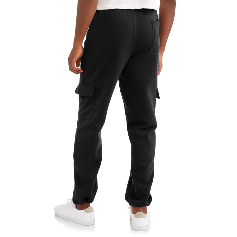 Climate Concepts Men's And Big Men's Fleece Cargo Pocket Sweatpants Sizes S-5XL