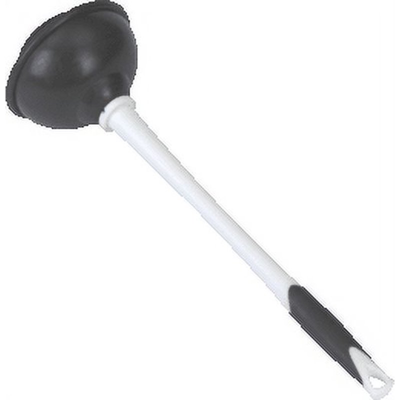 Clorox Toilet Plunger And Bowl Brush Combo Set With Caddy White