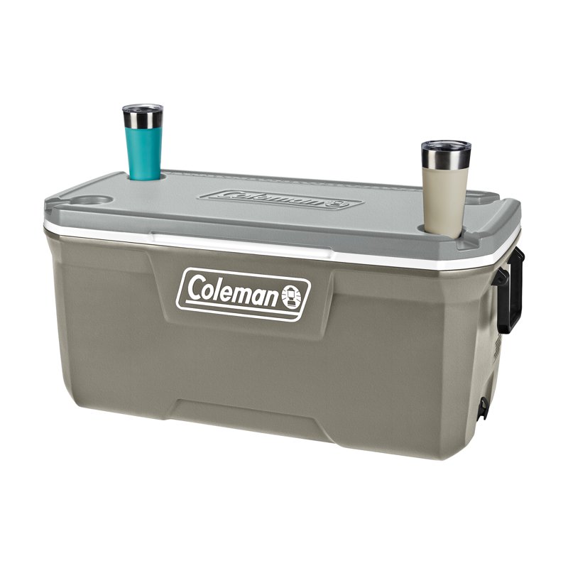 Coleman 316 Series 120QT Hard Chest Cooler Silver Ash