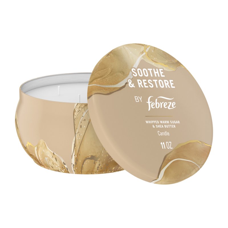 Complete Home Care Bundle: Mr. Clean Magic Eraser Pads Febreze Scented Candle (Soothe & Restore) Febreze PLUG Starter Kit & Swiffer Sweep And Mop Deluxe Kit