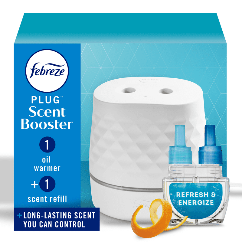 Complete Home Care Bundle: Mr. Clean Magic Eraser Pads Febreze Scented Candle (Soothe & Restore) Febreze PLUG Starter Kit & Swiffer Sweep And Mop Deluxe Kit