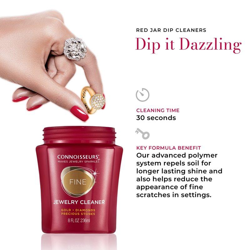 Connoisseurs Lux Jewelry Cleaning Kit For Gold Silver And Diamonds