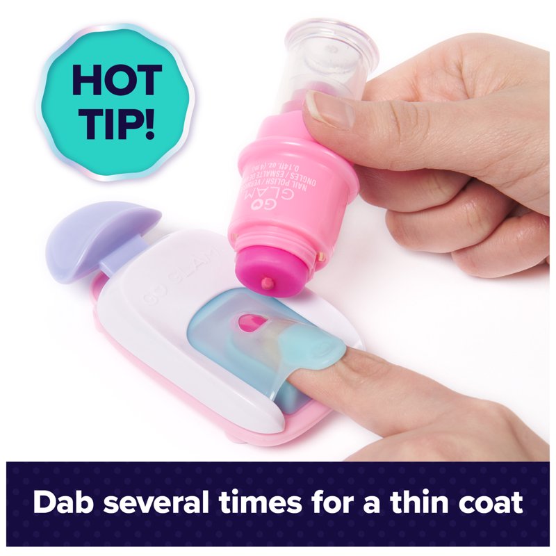 Cool Maker GO GLAM Nail Art Studio Stamper Toy Nail Polish Applique (Packaging May Vary)