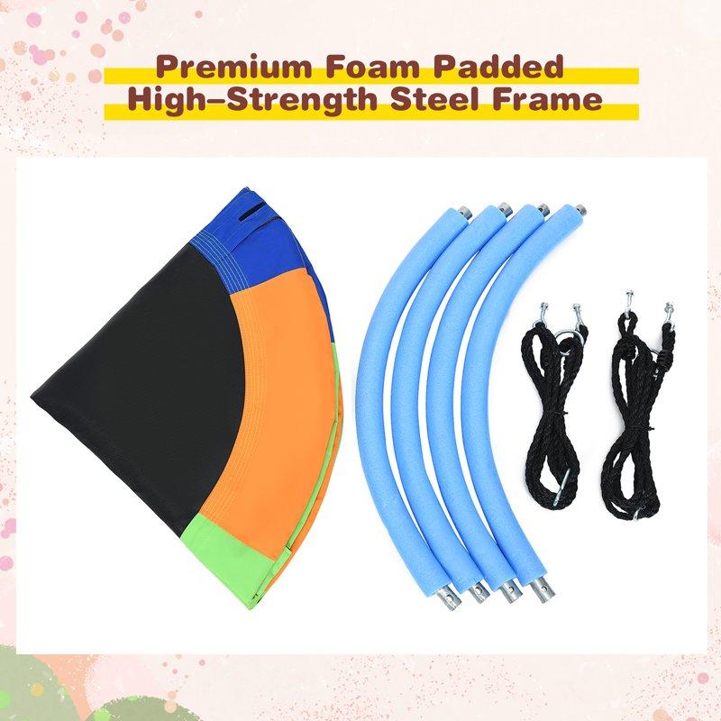 Costway 40'' Flying Saucer Tree Swing Indoor Outdoor Play Set Kids Gift