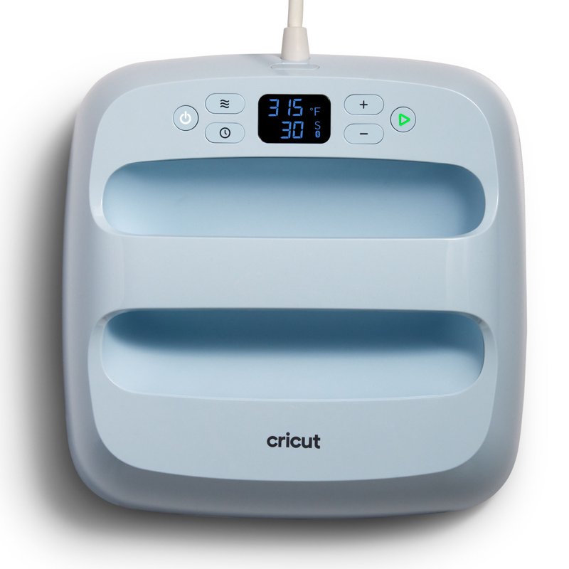 Cricut EasyPress 3 - 9 In X 9 In - Bluetooth-Enabled Handheld Heat Press Machine With EasyPress Mat