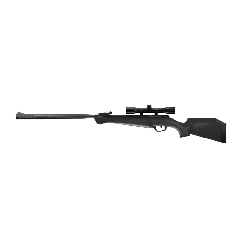 Crosman Shockwave Pellet Air Rifle Nitro Gas Piston With Scope .22 Caliber 950fps Break Barrel Black