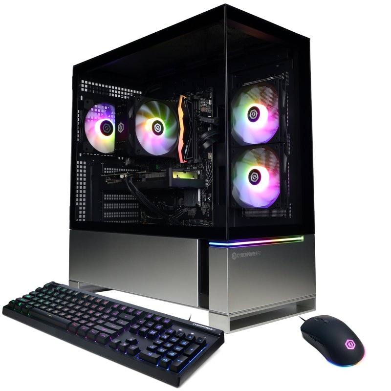 CyberPowerPC Gamer Master Gaming Desktop AMD Ryzen 5 8400F NVIDIA GeForce RTX 5060 8GB 16GB DDR5 1TB SSD Black GMA7300WST