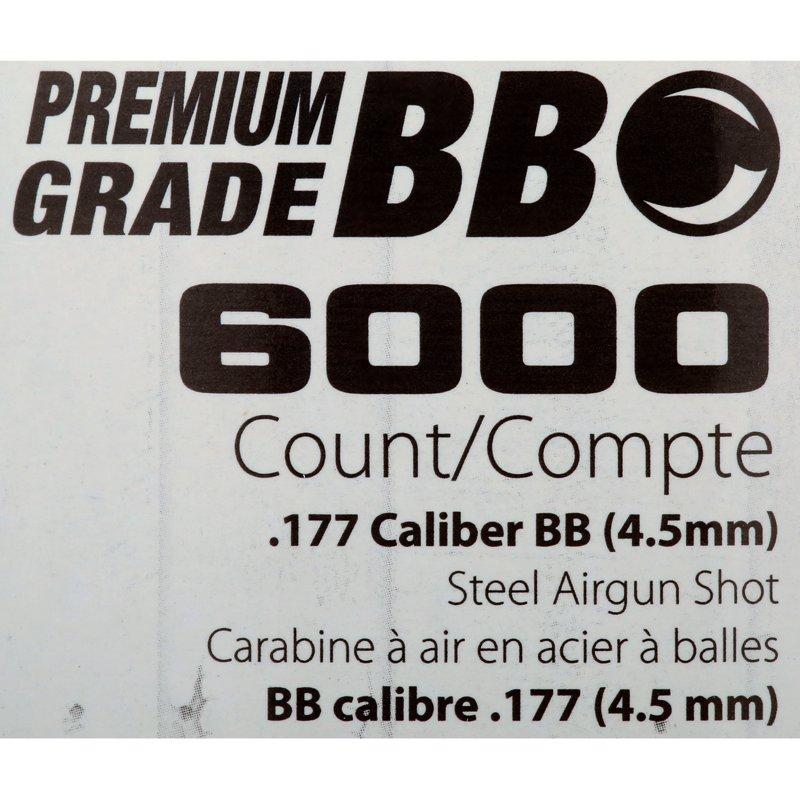 Daisy Precision Max Bb's 0.177 Caliber Bb Zinc Plated Steel 6000ct