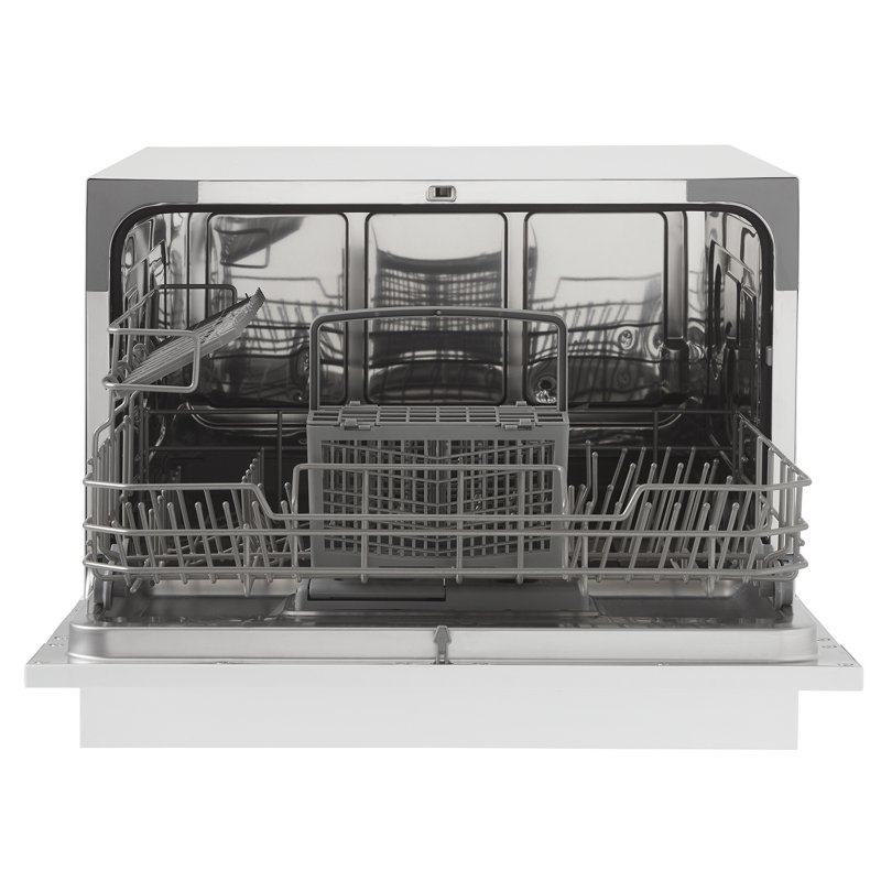 Danby 6 Place Setting Countertop Dishwasher In White (DDW621WDB)