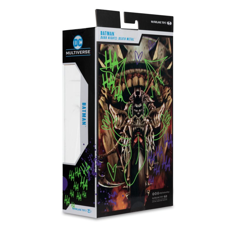DC Multiverse Batman (Dark Nights: Death Metal) Jokerized Gold Label 7" Action Figure - McFarlane Toys