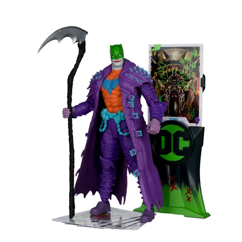 DC Multiverse Batman (Dark Nights: Death Metal) Jokerized Gold Label 7" Action Figure - McFarlane Toys