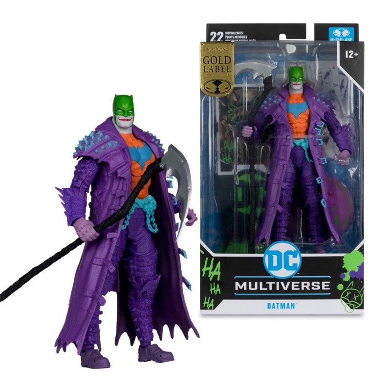 DC Multiverse Batman (Dark Nights: Death Metal) Jokerized Gold Label 7" Action Figure - McFarlane Toys