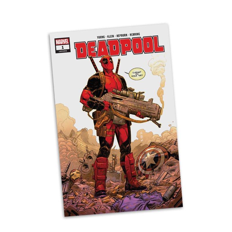 Deadpool 1:6th Scale Collectible W/ Scene & Comic (Marvel: Deadpool #1) - McFarlane Toys