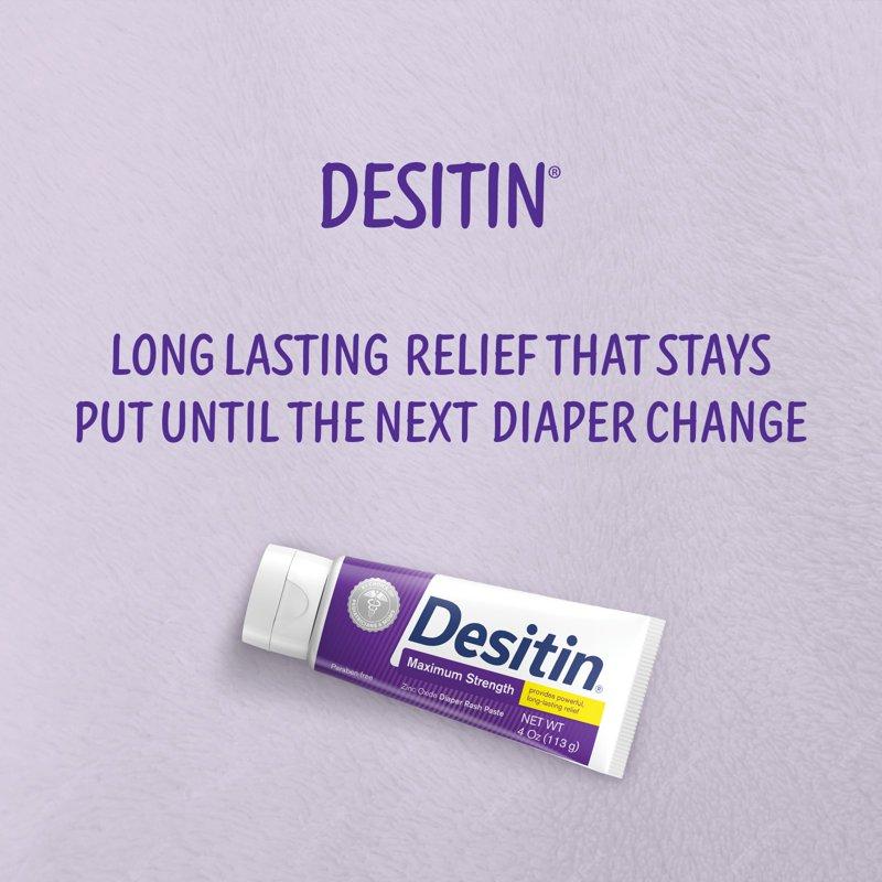 Desitin Maximum Strength Baby Diaper Rash Cream With Zinc Oxide 16 Oz