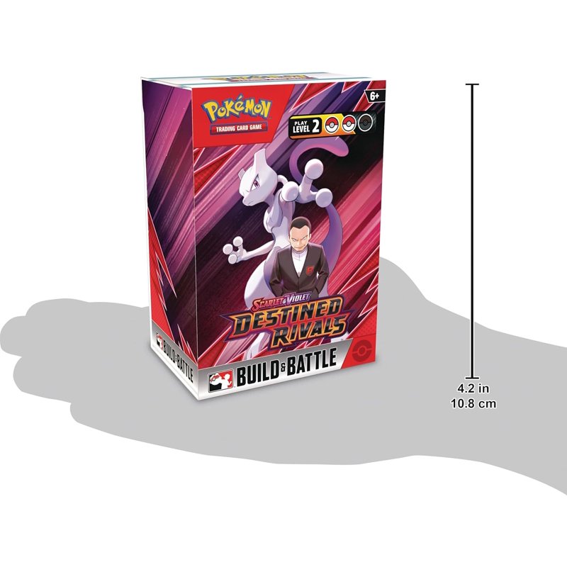 Destined Rivals Pokemon Scarlet & Violet TCG Build & Battle Box