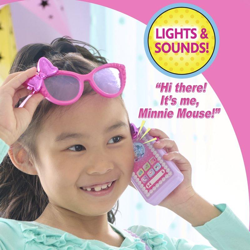 Disney Junior Minnie Mouse Bowfabulous Bag Set 7-piece Pretend Play Kids Toys For Ages 3 Up