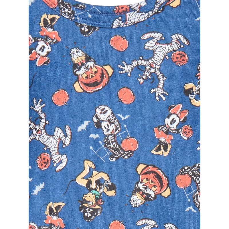 Disney Mickey Mouse Toddlers’ Halloween Pajama Top And Pants Set 2-Piece Sizes 12M-5T