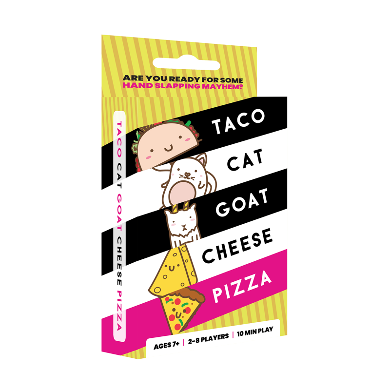 Dolphin Hat Games Taco Cat Goat Cheese Pizza – Fast-Paced Card Game For Kids Teens & Adults 2-8 Players Ages 8+