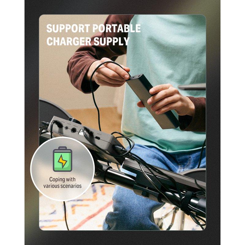 Donner Electric Drum Set For Kids Beginner Christmas Birthday Gift 150+ Sounds Quiet Mesh Pad DED-70 New