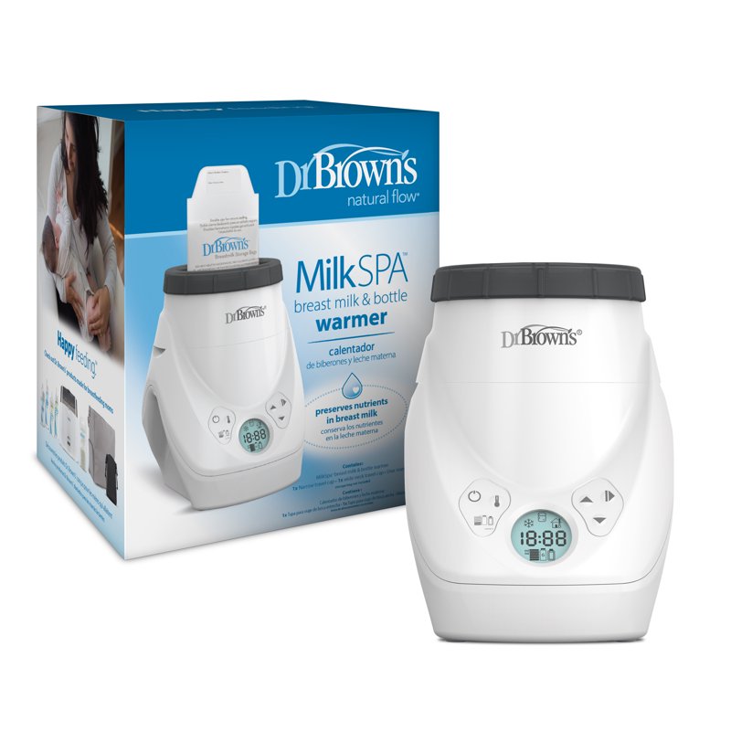 Dr. Brown's Natural Flow Milk Spa Breast Milk & Bottle Warmer Even and Consistent Warming 1 Pack