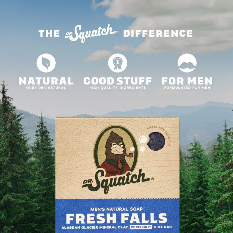 Dr. Squatch Natural Bar Soap For Men Variety Gift Set - Variety Pack (5 Oz 9-Pack)