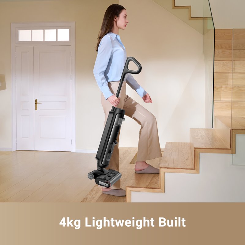 Dreame Cordless Wet/Dry Vacuum Cleaner Dual-Edge Brushes 600ml Water Tank Self-Propulsion K20