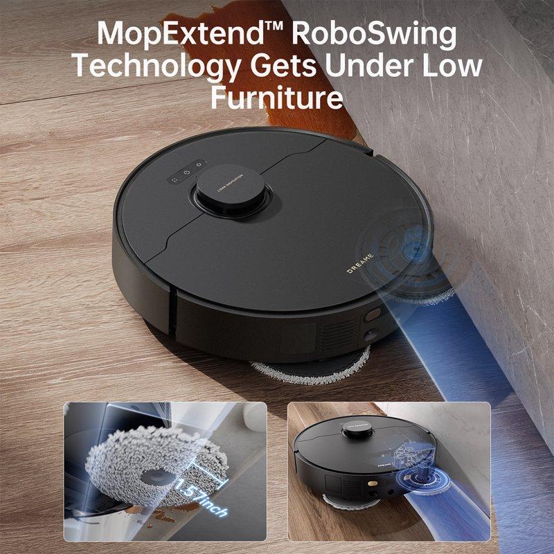 Dreame X40 Ultra Robot Vacuum Removable & Liftable Mop 12000Pa Suction 158°F Mop Self Cleaning