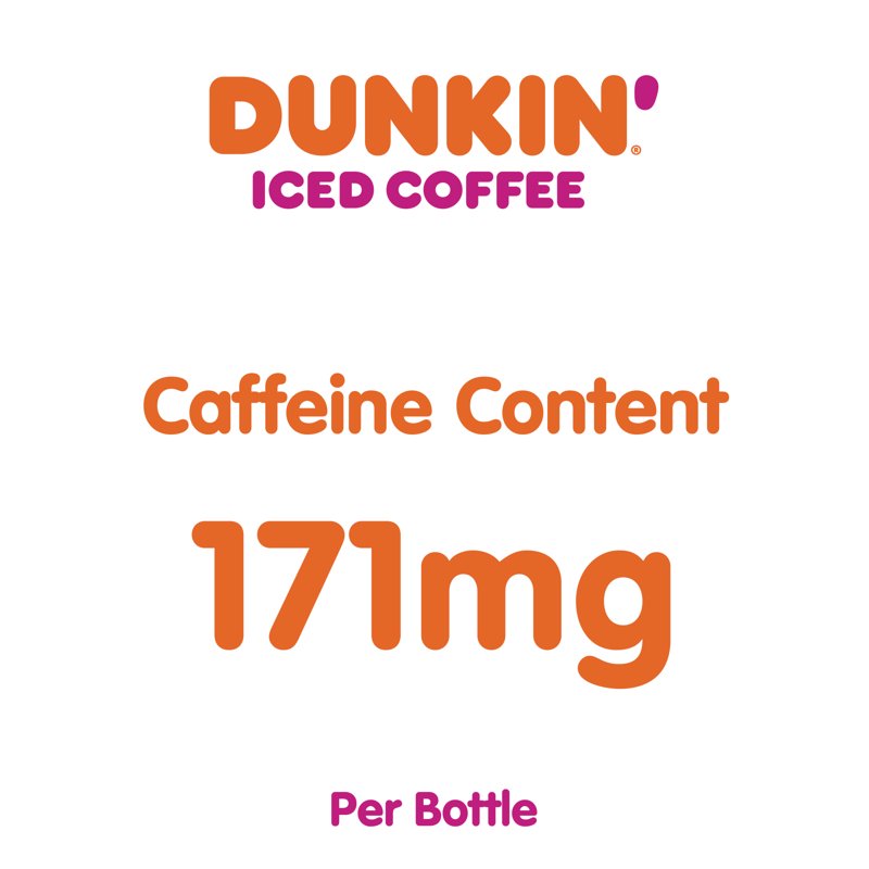 Dunkin' Original Iced Coffee 13.7 Fl Oz Bottle